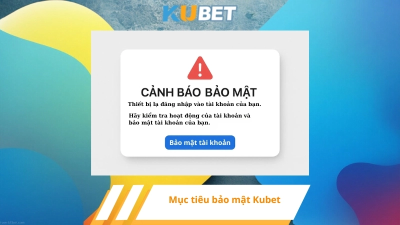 Mục tiêu chính sách bảo mật Kubet
